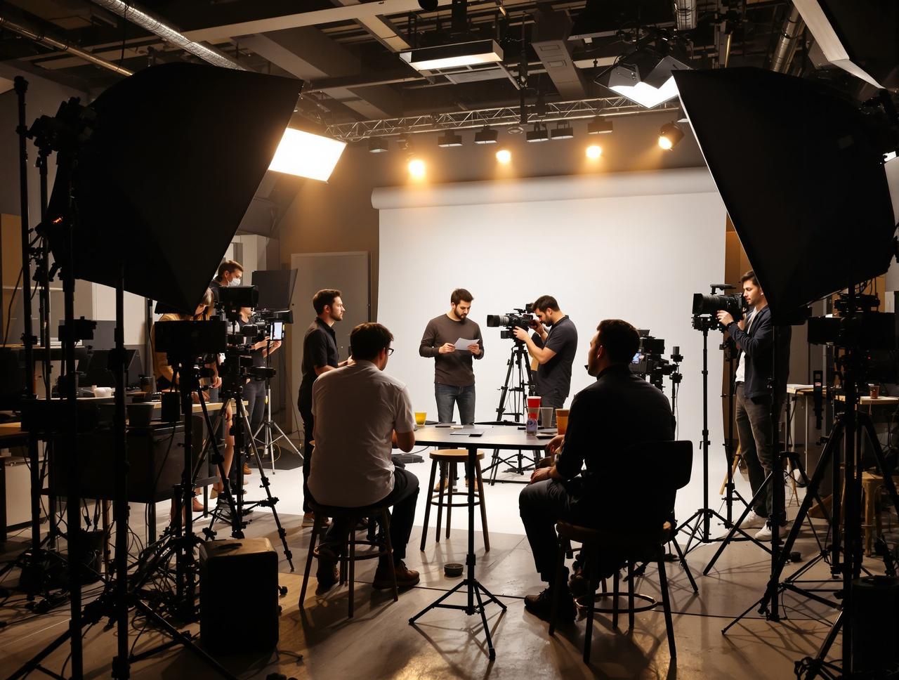 5g影院制作现场